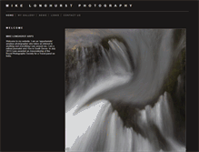 Tablet Screenshot of mikelonghurstphotography.com